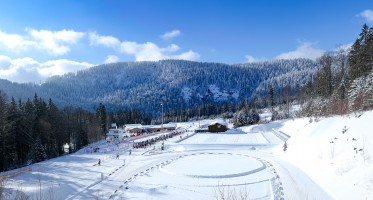 Skistadion mit ARBER Seewand